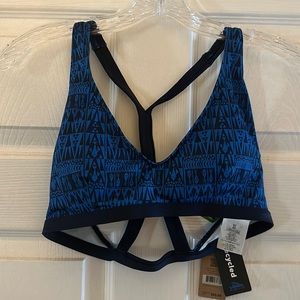 Patagonia blue Bikini top